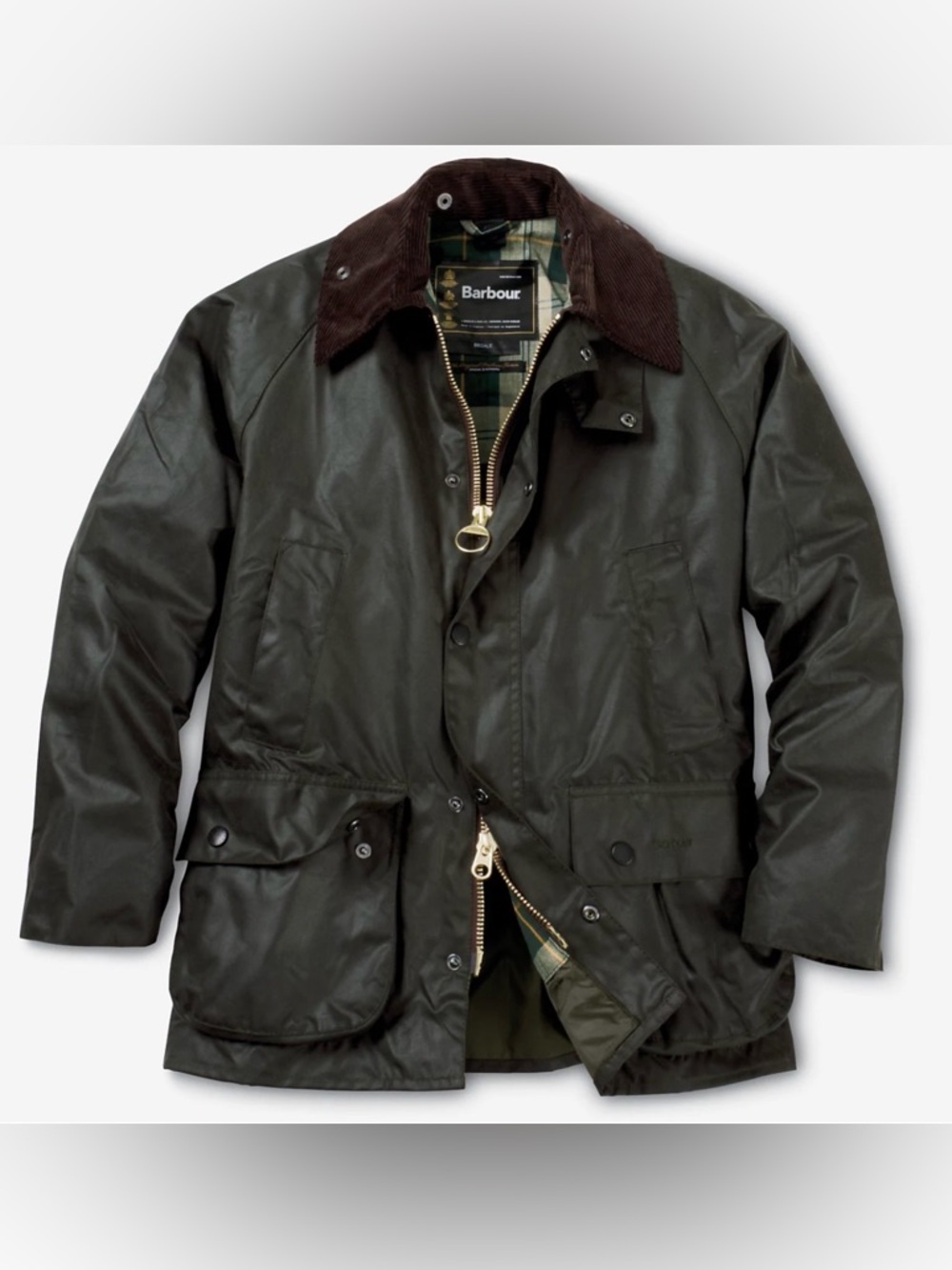 NWT Barbour Bedale wax jacket sage 42